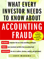 What Every Investor Needs to Know About Accounting Fraud