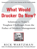 What Would Drucker Do Now?