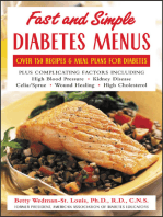 Fast and Simple Diabetes Menus: Over 125 Recipes and Meal Plans for Diabetes Plus Complicating Factors