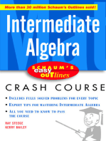 Schaum's Easy Outline Intermediate Algebra