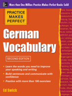 Practice Makes Perfect German Vocabulary