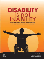 Disability is not Inability: A Quest for Inclusion and Participation of People with Disability in Society