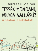 Tessék mondani, milyen vallású?: Irodalmi anekdoták