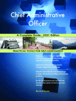 Chief Administrative Officer A Complete Guide - 2021 Edition
