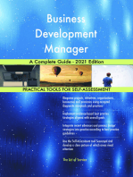 Business Development Manager A Complete Guide - 2021 Edition