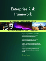 Enterprise Risk Framework A Complete Guide - 2021 Edition