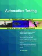 Automation Testing A Complete Guide - 2021 Edition