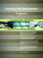 Learning And Development Programs A Complete Guide - 2021 Edition