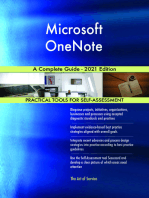 Microsoft OneNote A Complete Guide - 2021 Edition