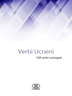 Verbi ucraini (100 verbi coniugati)