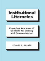 Institutional Literacies: Engaging Academic IT Contexts for Writing and Communication