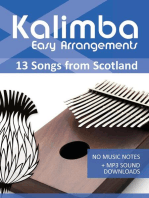 Kalimba Easy Arrangements - 13 Songs from Scotland: Kalimba Songbooks, #12