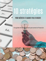 10 stratégies pour mériter et gagner plus d'argent