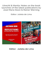 Utrecht & Manila: Notes on the book launches of the latest publications by José Maria Sison & Rainer Werning