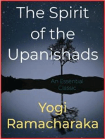 The Spirit of the Upanishads