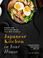 Simple and Delicious Meals That Will Create a Japanese Kitchen in Your House