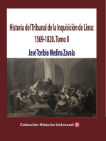 Historia del Tribunal de la Inquisición de Lima: 1569-1820. Tomo II