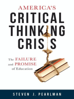 America's Critical Thinking Crisis