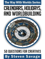 Calendars, Holidays, and Worldbuilding: 50 Questions For Creatives: Way With Worlds, #16