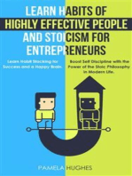 Learn Habits of Highly Effective People and Stoicism for Entrepreneurs