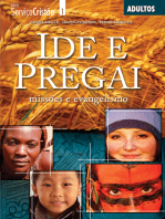 Ide e Pregai | Professor: Missões e Evangelismo