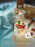 Slower Cooker - Wholesome Recipes for the Family