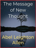 The Message of New Thought