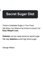 Secret Sugar Diet: There's Unlabeled Sugar In Your Diet