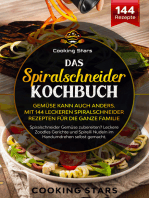 Das Spiralschneider Kochbuch: Gemüse kann auch anders (mit 144 Rezepten)