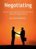 Negotiating: Active Listening and Communication Skills for Negotiations