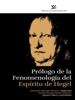 Prólogo de la fenomenología del espíritu de Hegel: Traducción y comentarios a sus parrafos