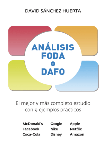 Análisis FODA o DAFO: El mejor y más completo estudio con 9 ejemplos prácticos