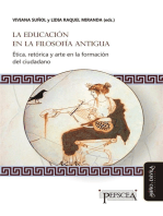 La educación en la filosofía antigua: Ética, retórica y arte en la formación del ciudadano