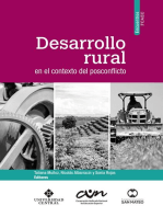 Desarrollo rural en el contexto del posconflicto