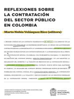 Reflexiones sobre la contratación del sector público en Colombia