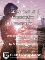 GDPR-standard data protection staff training: What employees & associates need to know by Dr Paweł Mielniczek