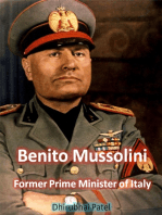 Benito Mussolini: Former Prime Minister of Italy