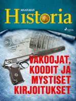 Vakoojat, koodit ja mystiset kirjoitukset