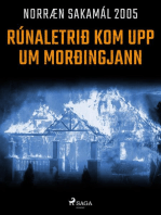 Rúnaletrið kom upp um morðingjann