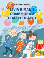 Lívia e Manu comemoram o aniversário