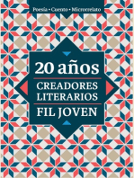 20 años. Creadores Literarios FIL Joven