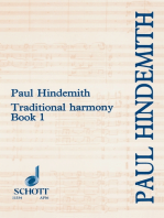 Traditional Harmony: Book 1: with emphasis on exercises and a minimum of rules