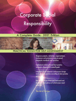 Corporate Social Responsibility A Complete Guide - 2021 Edition