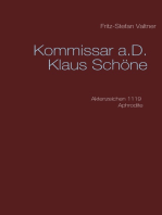 Kommissar a.D. Klaus Schöne: Aktenzeichen 1119 Aphrodite
