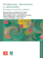 Problemas, decisiones y soluciones: Enfoques de política pública