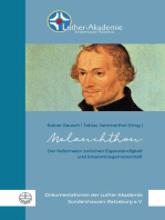 Melanchthon: Der Reformator zwischen Eigenständigkeit und Erkenntnisgemeinschaft