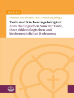 Taufe und Kirchenzugehörigkeit: Zum theologischen Sinn der Taufe, ihrer ekklesiologischen und kirchenrechtlichen Bedeutung