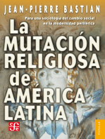 La mutación religiosa en América Latina