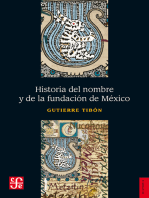 Historia del nombre y de la fundación de México