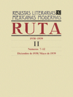 Ruta 1938-1939 II, números 7-12, diciembre de 1938-mayo de 1939